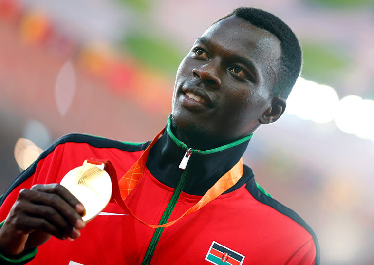 Le champion du monde du 400m haies Nicholas Bett est mort